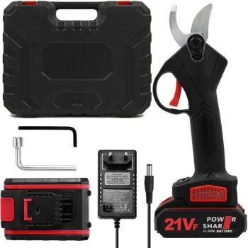 Double sécateur électrique Kwoxet 30 mm – Portable et rechargeable