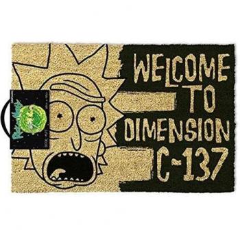 Felpudo Rick y Morty