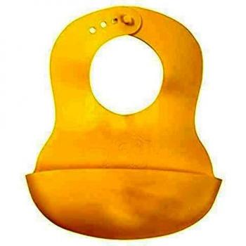 Tigex Babero Flexible Silicón con Cuello Reglable y Bolsa Recuperadora