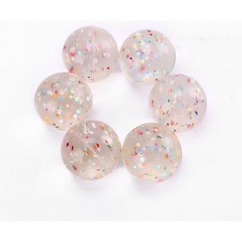 10pcs 3CM Colorful Rubber Bouncing Balls for Kids