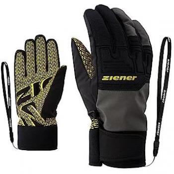 Ziener Garim Herren Ski-Handschuhe wasserdicht atmungsaktiv rot Größe 10