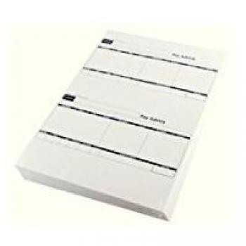 Sage Compatible 1-Part Laser Pay Advice Forms 250 Sheets/500 Payslips