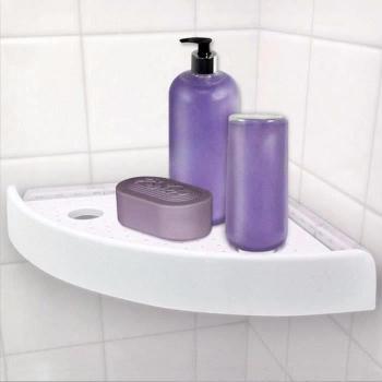 Saugnapf-Etagere für die Dusche