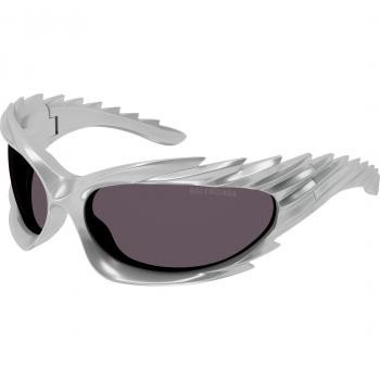 Balenciaga Unisex BB0255S 003 Optique Bio-Injected Argent Gris Chic