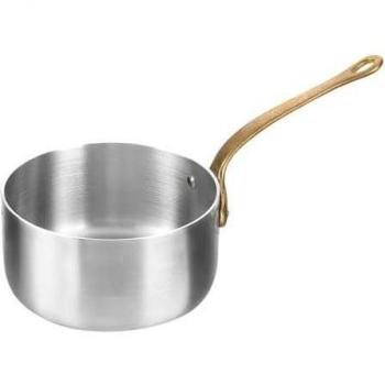 Casseruola in Alluminio 16 cm con Manico in Ottone