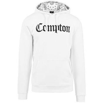 Mister Tee Herren Compton Hooded Bandana Sweat weiß L