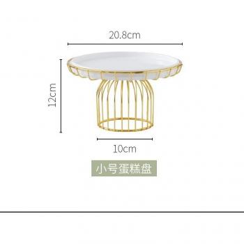 Ceramic Three-tier Dessert Tray