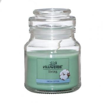 Elegante Duftkerze im Glas Fresh Cotton