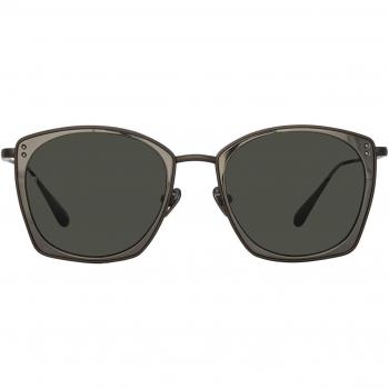Linda Farrow MILO LFL1338 C9 Women’s Sunglasses in Gunmetal 50