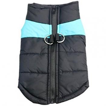 Idepet Haustier Hund Warm Mantel Jacke Wasserdichte Kleidung für kleine, mittlere und große Hunde und Katzen