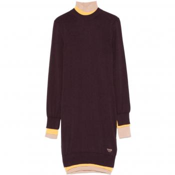 Fendi Women's Knitted Dress F0AU3 Size 38