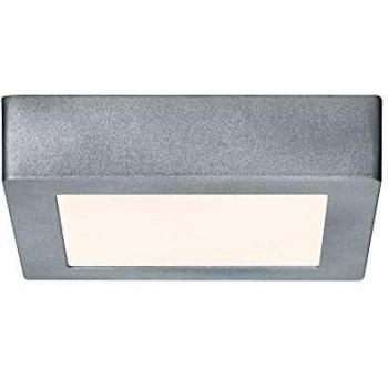 Luxuriöse LED Deckenleuchte Lunar 170x170mm Chrom matt 706.48