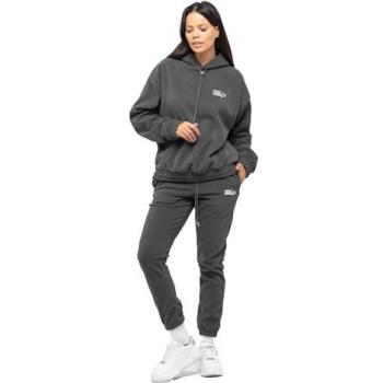 Duo-Color Fashion Feel Warm Damen Trainingsanzug Schwarz M