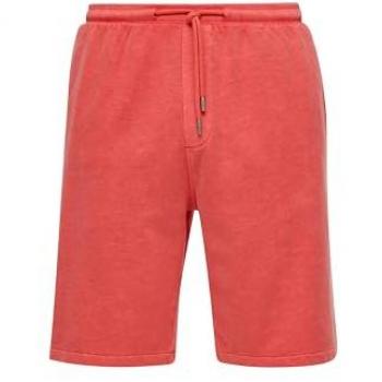 S.Oliver RED LABEL Bermudas in Melange-Optik Koralle XXL