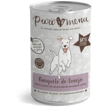 Lata de Rabo de Coelho 0,4 kg Puro Bio para Cães