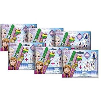 Disney‑Frozen Armband‑Bundle, 6 Stück, bunt & 3D