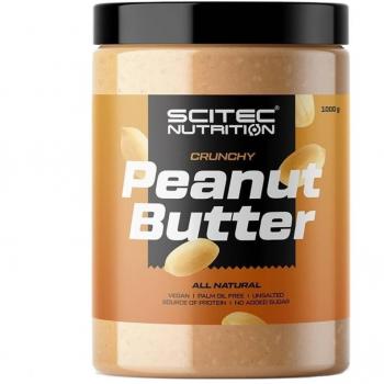 Scitec NutCrunch 1 kg – Pindakaas met stukjes pinda’s