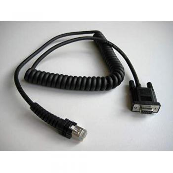 Datalogic ADC Kabel-434, RS232 PWR 9P Weiblich, Coiled, Grau