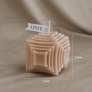 Aromatherapy Cube Candle for Home Decor