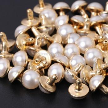 Gold Studs Rivets for DIY Leather Projects