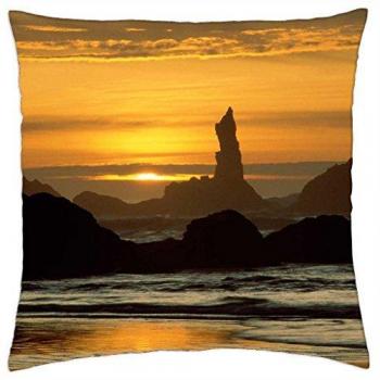 Coquilla point Oregon Îles National Wildlife Refuge – Couvre-lit Taie d'oreiller Coque