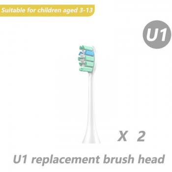 Cabezales de cepillo de dientes en forma de U para niños