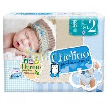 Chelino Pañal Bebe Talla 2 3-6 kg 28 unidades