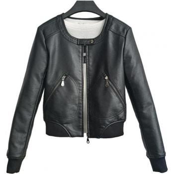Fitaylor Chaqueta de Piel Sintética Mujer