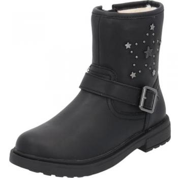 Botas de Niña Geox J369QR Eclair en Negro, Suela Antideslizante