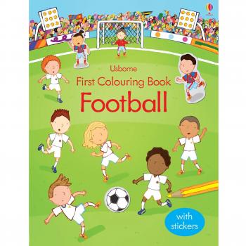 First Colouring Book Football
