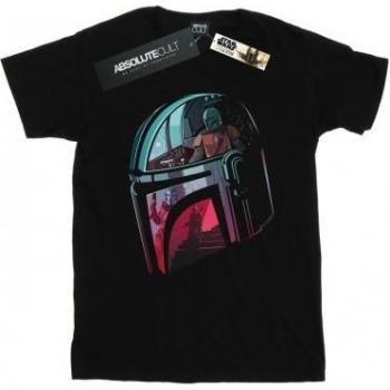 Maglietta Boyfriend Star Wars Mandalorian L
