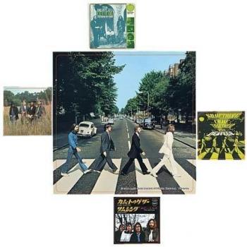 Stickers de The Beatles en Abbey Road