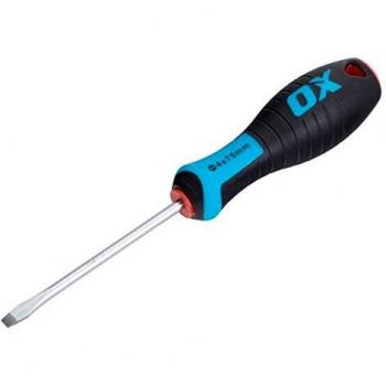 OX Pro Series Multicolour Flared Screwdriver 75x4mm
