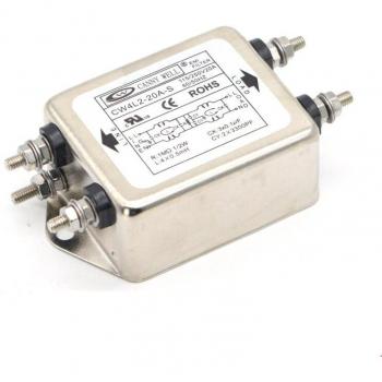 Filtro EMI Monofásico CANNY CW4L2-20A-S