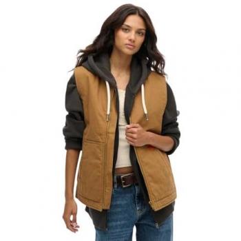 Superdry Dames Oversized Tanktop in Workwear