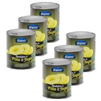 Ananas en Tranches au Jus