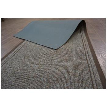 RUGSX Zerbino Tappettino Gommato Malaga Marrone 7058 – 100x300 cm