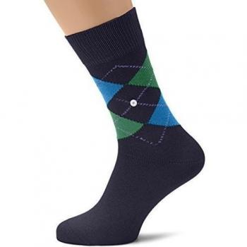 Calcetines Burlington Norfolk So para hombre, azul, talla 40-46