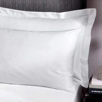 Catherine Lansfield 300 Thread Count Satin Stripe Oxford Pillowcases