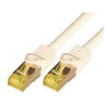 M-Cab CAT7 S-FTP-PIMF-LSZH-7.50M-WHI Ethernet-Kabel