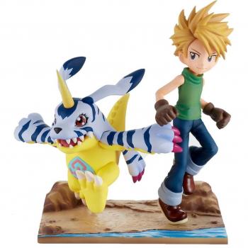 Digimon Yamato e Gabumon Archivi delle Avventure Figura