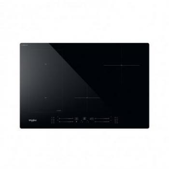 WHIRLPOOL Piano cottura induzione 4 Fuochi Larghezza 77 cm vetroceramica tecnologia FlexiCook colore Nero