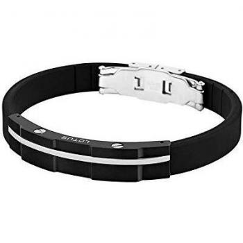 LOTUS STYLE Pulsera LS1316-2 Men In Black Acero inoxidable 316l 216.0 mm Hombre