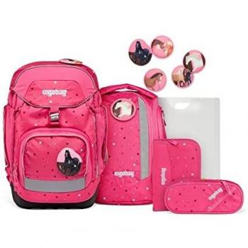 Ergobag pack Schulrucksack-Set Urlaub auf dem ReitBärhof