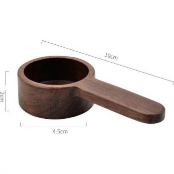 Natural Walnut Scoop for Sugar and Salt 8g/10g