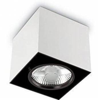 Netlighting Mood 1 Light Large Square Surface Mounted Downlight White GU10