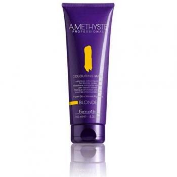 Masque capillaire coloré améthyste Farmavita 250ml blond