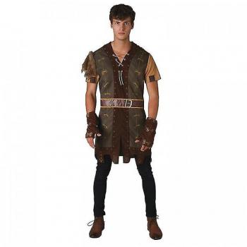 Vestuario de Robin Hood Marrón para Caballero