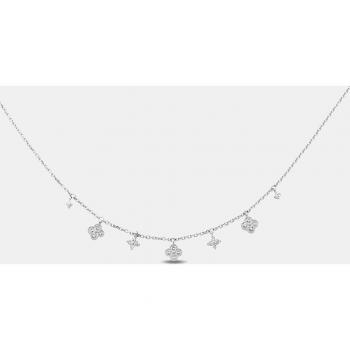 Collier Agatha “Élégance” – Argent 925 mm – Longueur 42 cm – Ajustable
