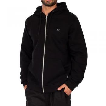 Iriedaily Mini Flag 2 Hoodie Zipper Schwarz L